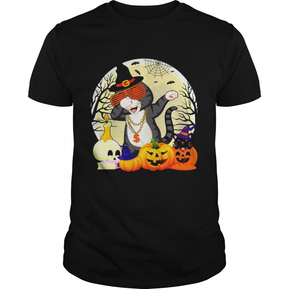 Halloween Cat Dad Shirt