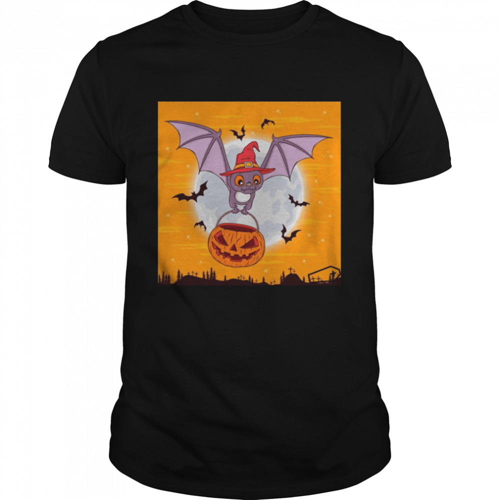 A Pumkin Bat Halloween Horror Nights s Classic Men's T-shirt