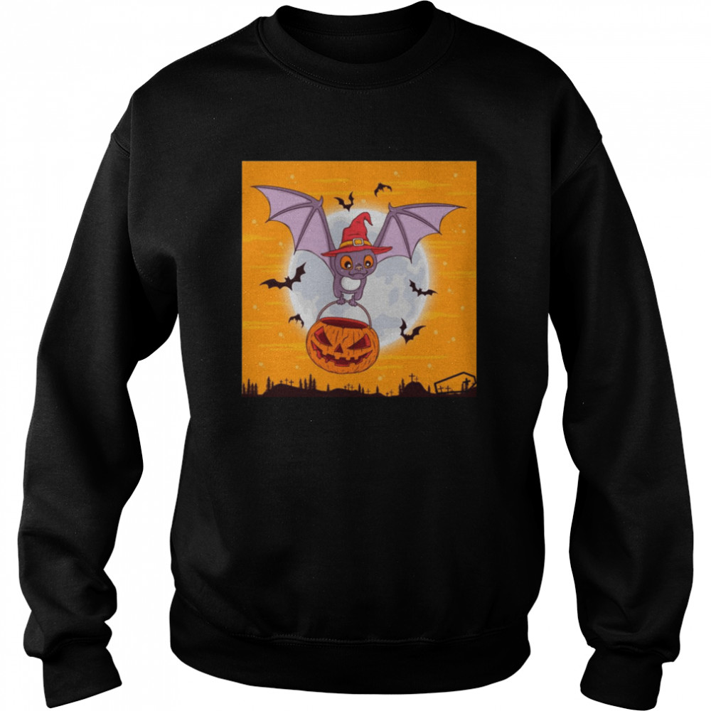 A Pumkin Bat Halloween Horror Nights s Unisex Sweatshirt