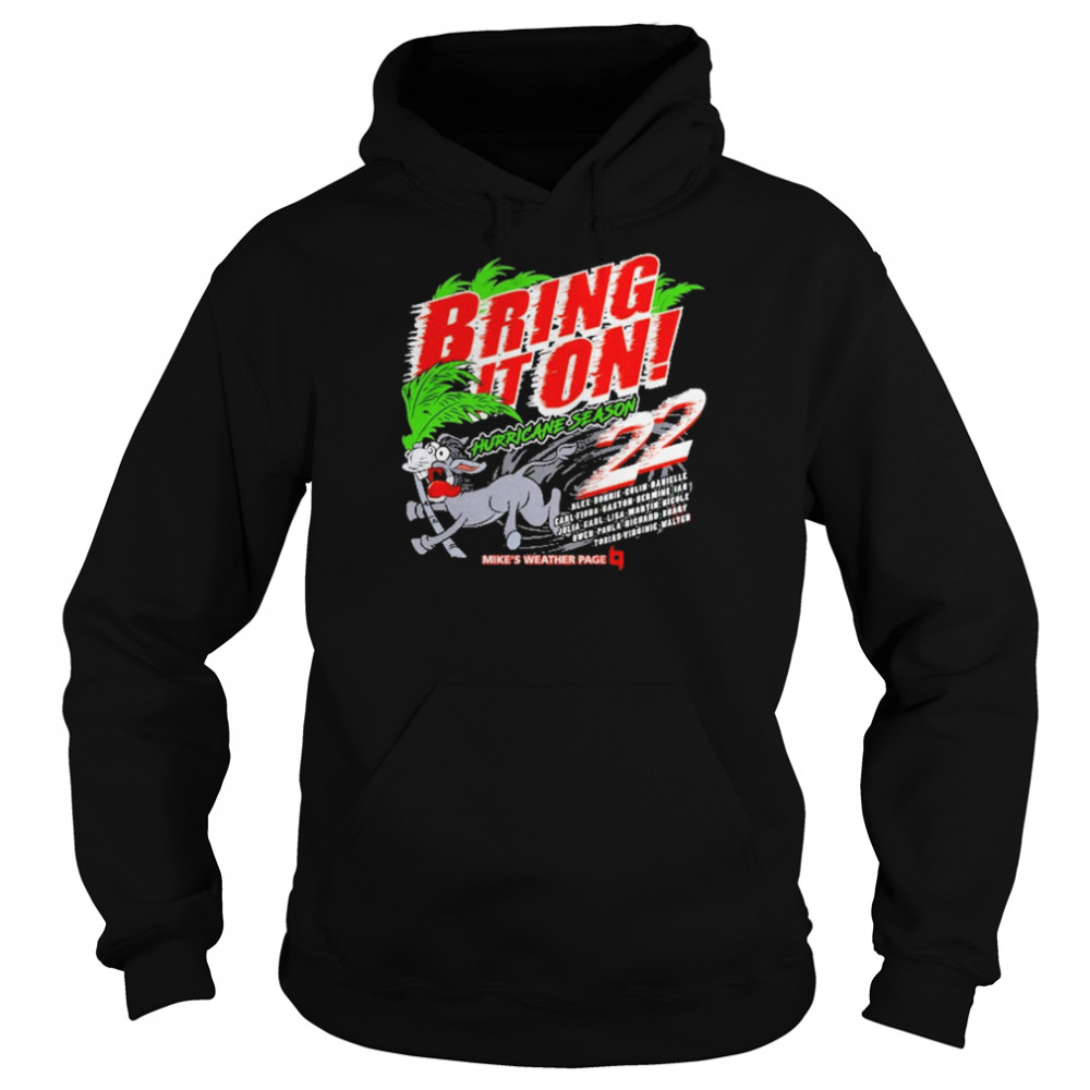Bring It On 2022 Mike’s Weather Page Gear shirt Unisex Hoodie