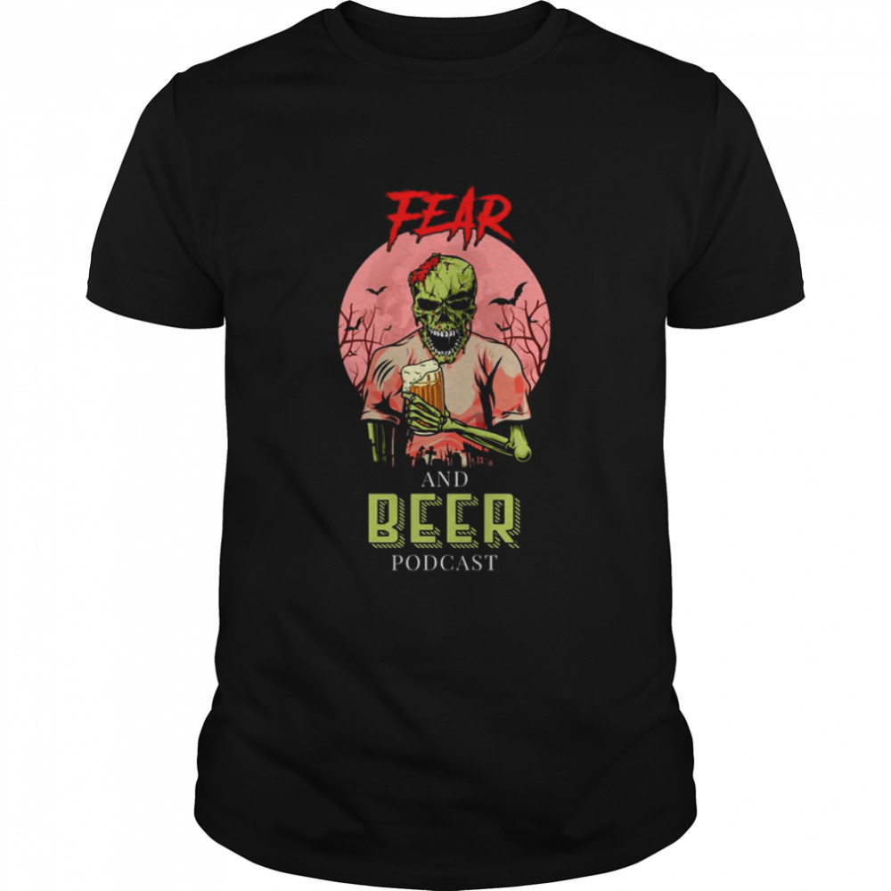 Dying For Fear And Beer Halloween Horror Nights s Classic Men's T-shirt