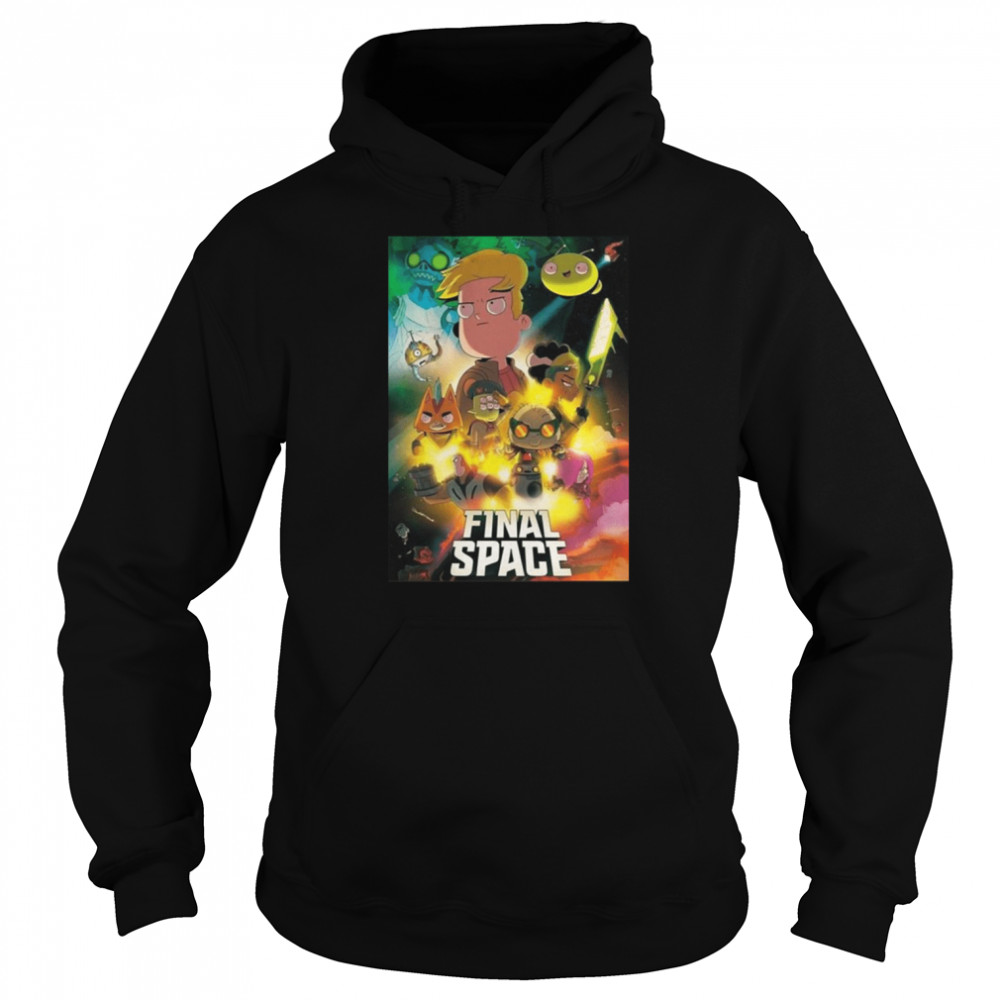 Friends United Graphic Final Space shirt Unisex Hoodie