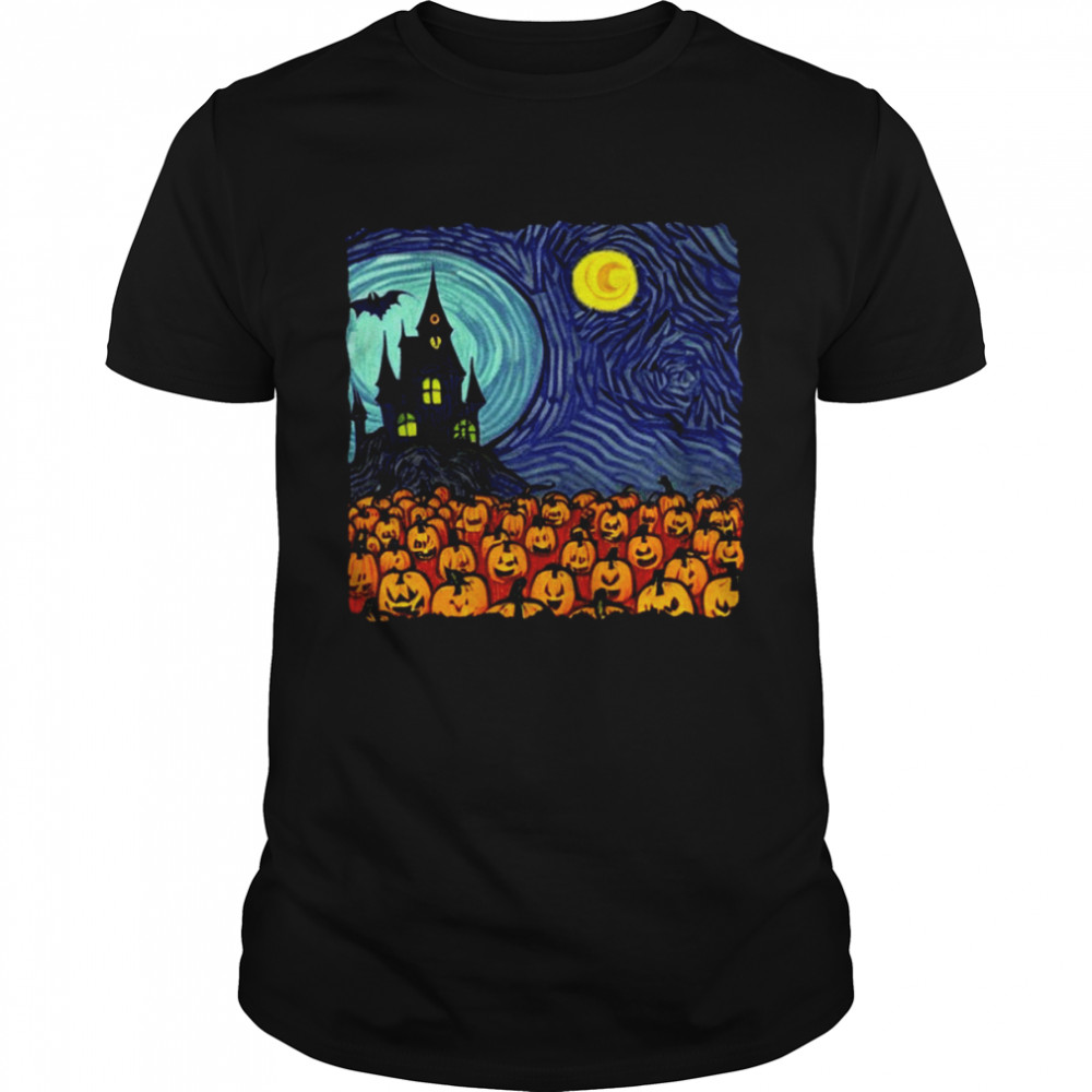 Halloween Starry Night Halloween Horror Nights Shirts