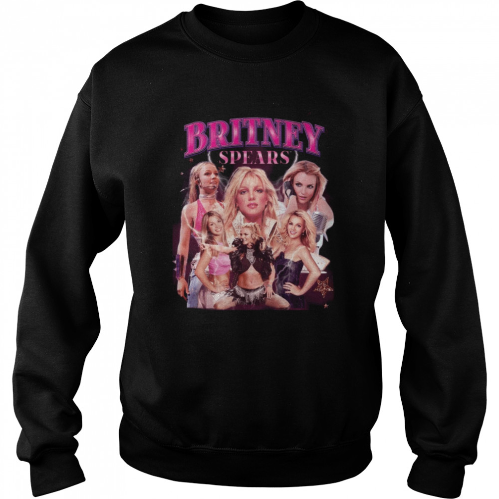 Pop Music Britney Spears Now Watch Me Vintage Bootleg shirt Unisex Sweatshirt