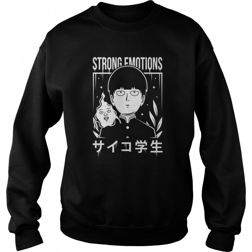 Reigen Mob Psycho Shigeo Kageyama MP100 Strong Emotions T Unisex Sweatshirt