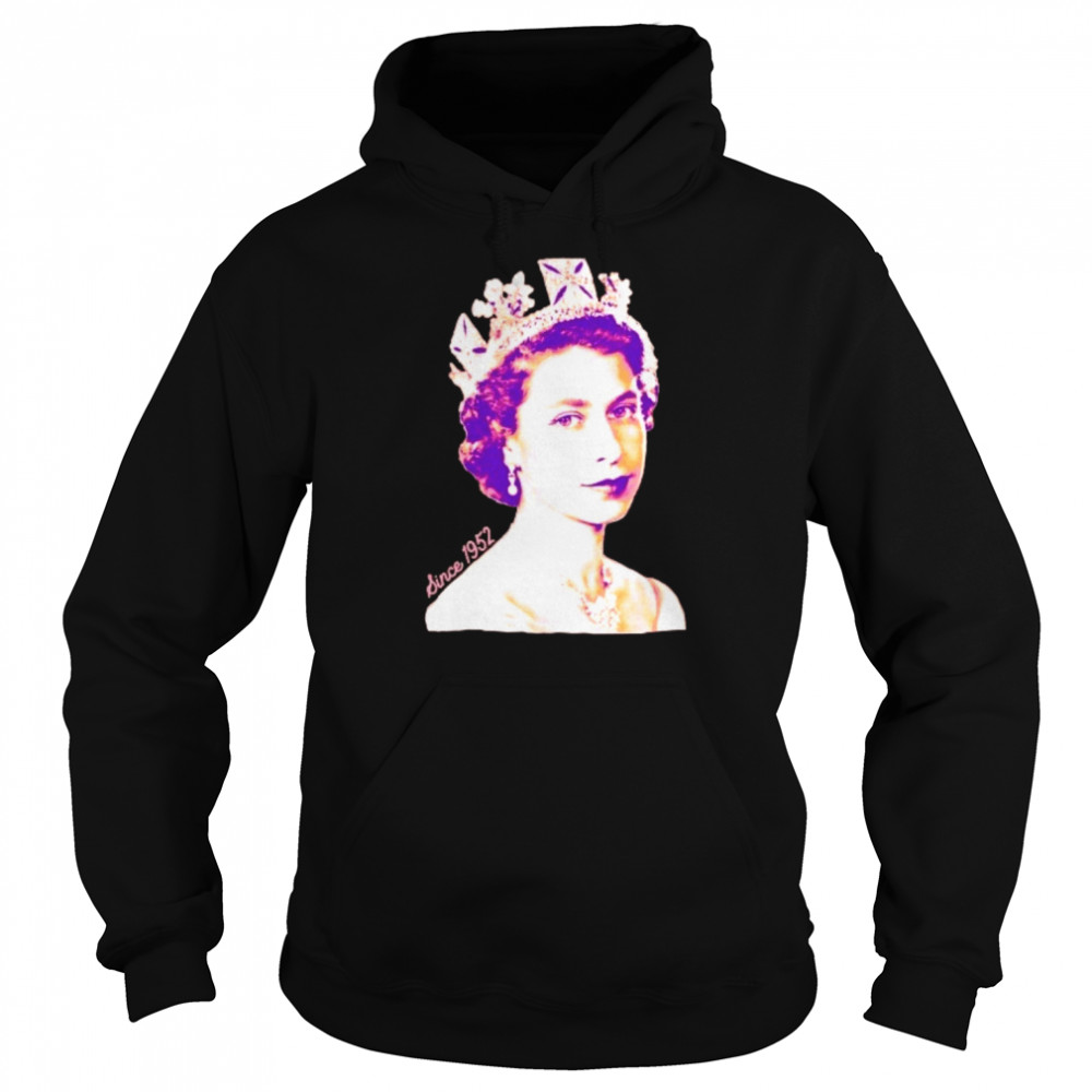 Since 1952 God Save The Grl Pwr Anglophile Rip Queen Elizabeth Ii shirt Unisex Hoodie