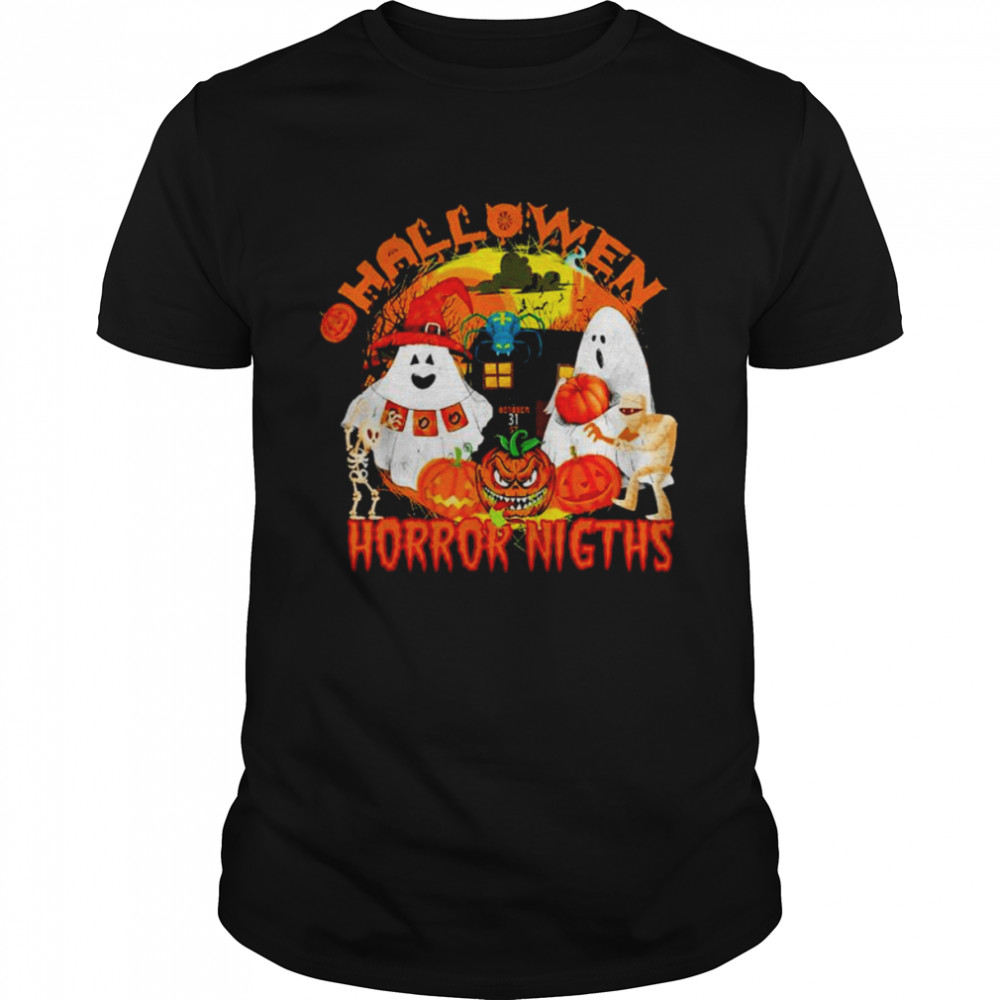 Boo Halloween horror nights shirt Classic Men's T-shirt