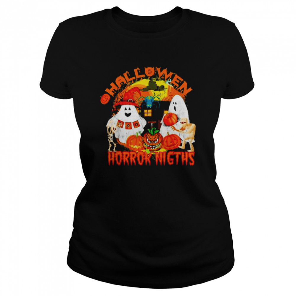 Boo Halloween horror nights shirt Classic Women's T-shirt