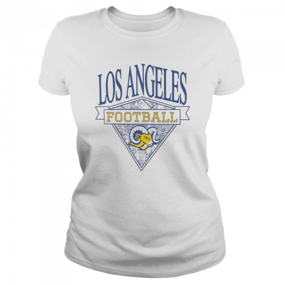 Los Angeles Rams Retro California Football Apparel T Classic Women's T-shirt