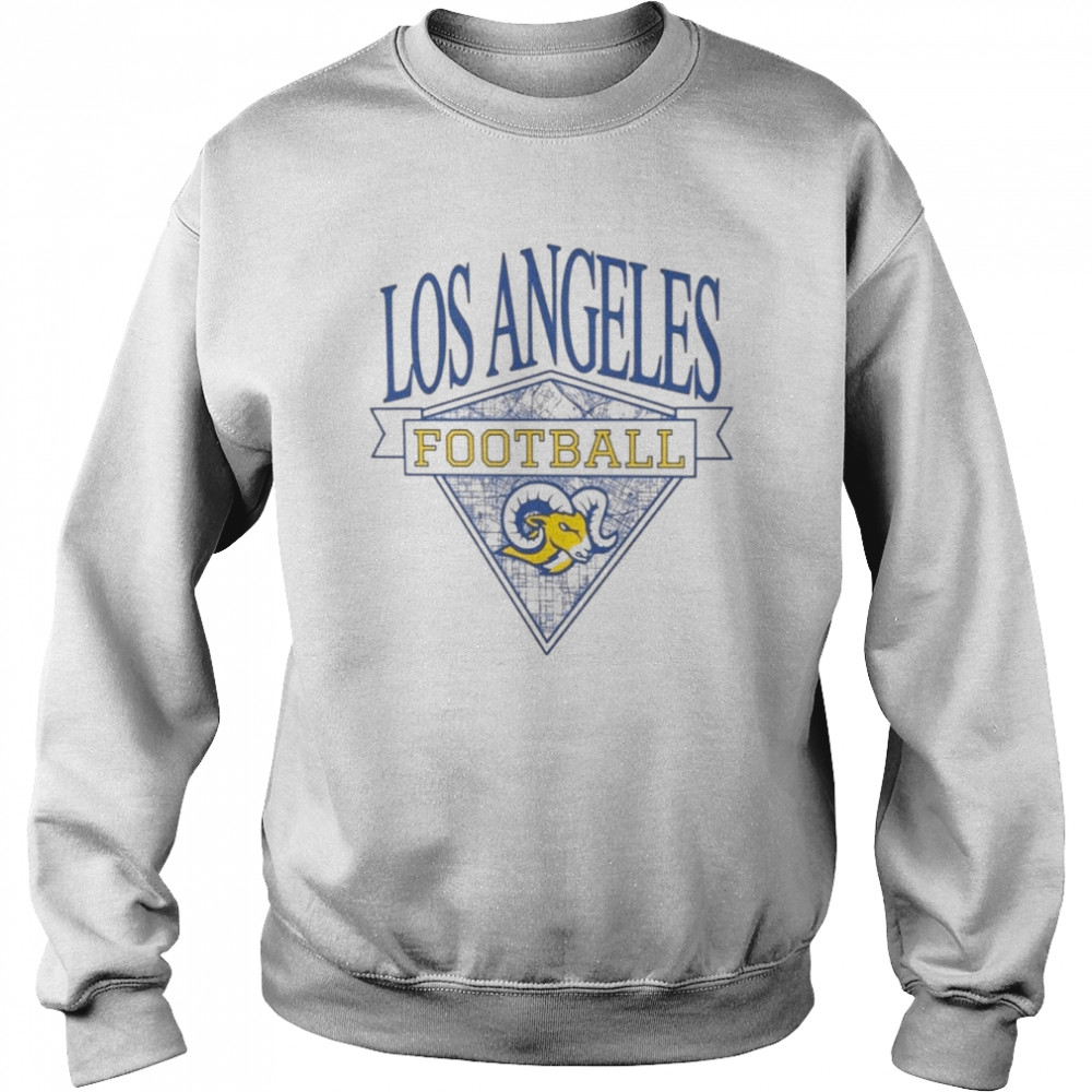 Los Angeles Rams Retro California Football Apparel T Unisex Sweatshirt