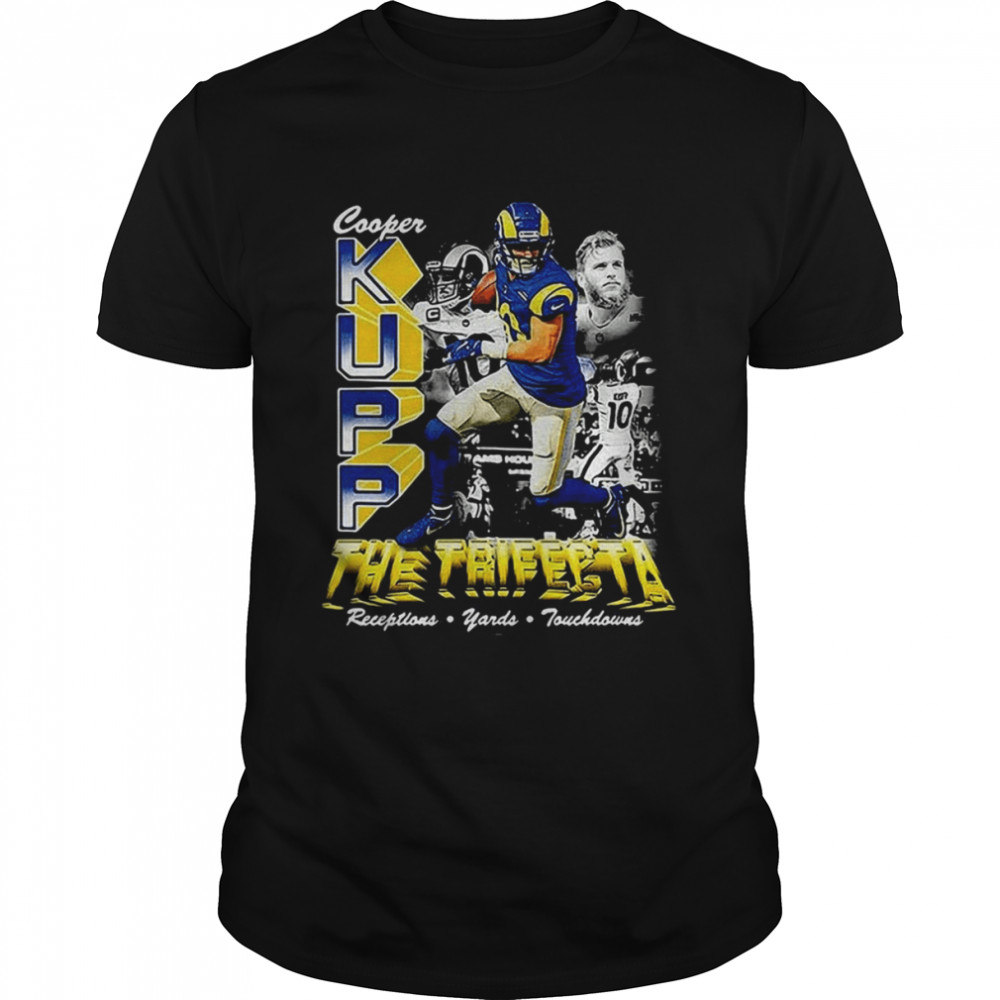 Los Angeles Rams The Trifecta Reception Cooper Kupp T-Shirt