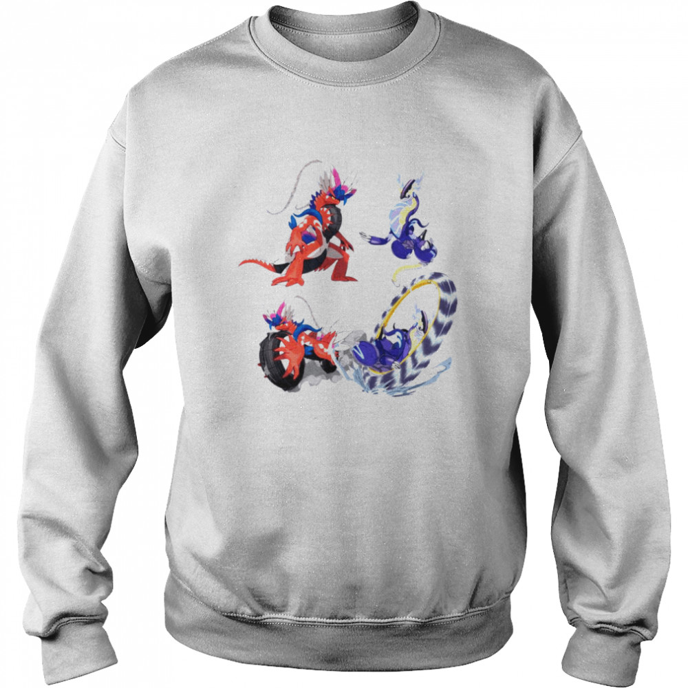 Pokemon Scarlet And Violet New shirt Unisex Sweatshirt