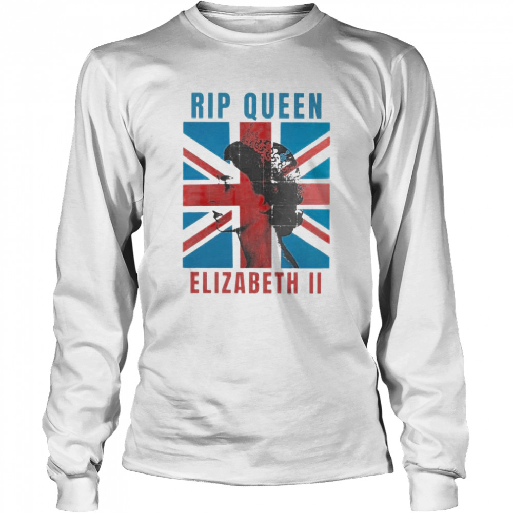RIP Queen Elizabeth II United Kingdom 1926-2022 T- Long Sleeved T-shirt