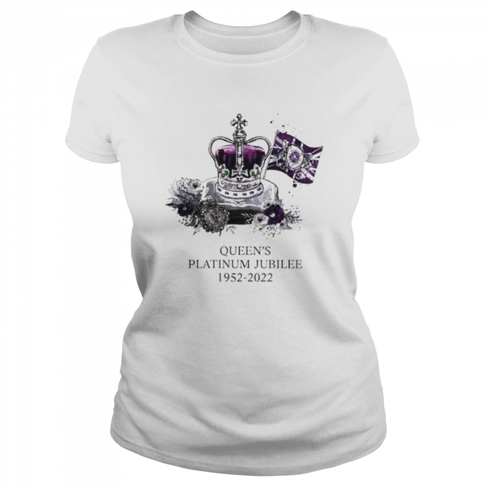 The Queen’s Platinum Jubilee 1952-2022 shirt Classic Women's T-shirt