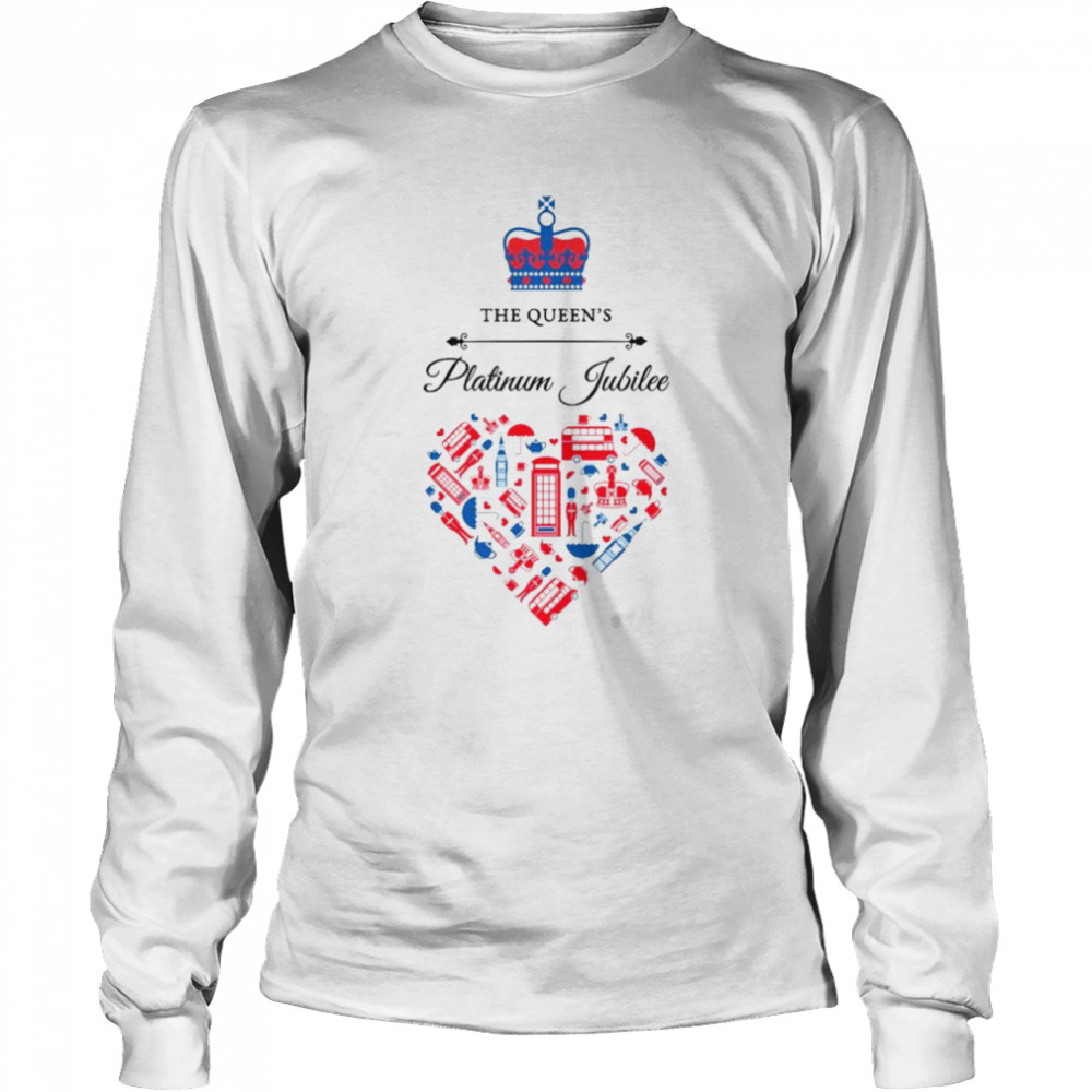 The Queen’s Platinum Jubilee T-shirt Long Sleeved T-shirt