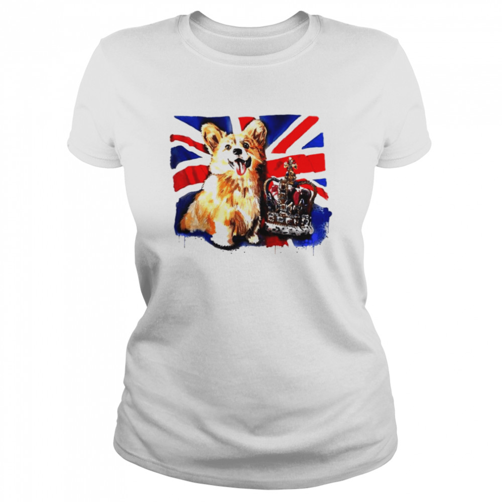 The Queen’s Royal Corgi shirt Classic Women's T-shirt