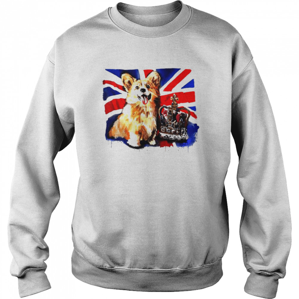 The Queen’s Royal Corgi shirt Unisex Sweatshirt