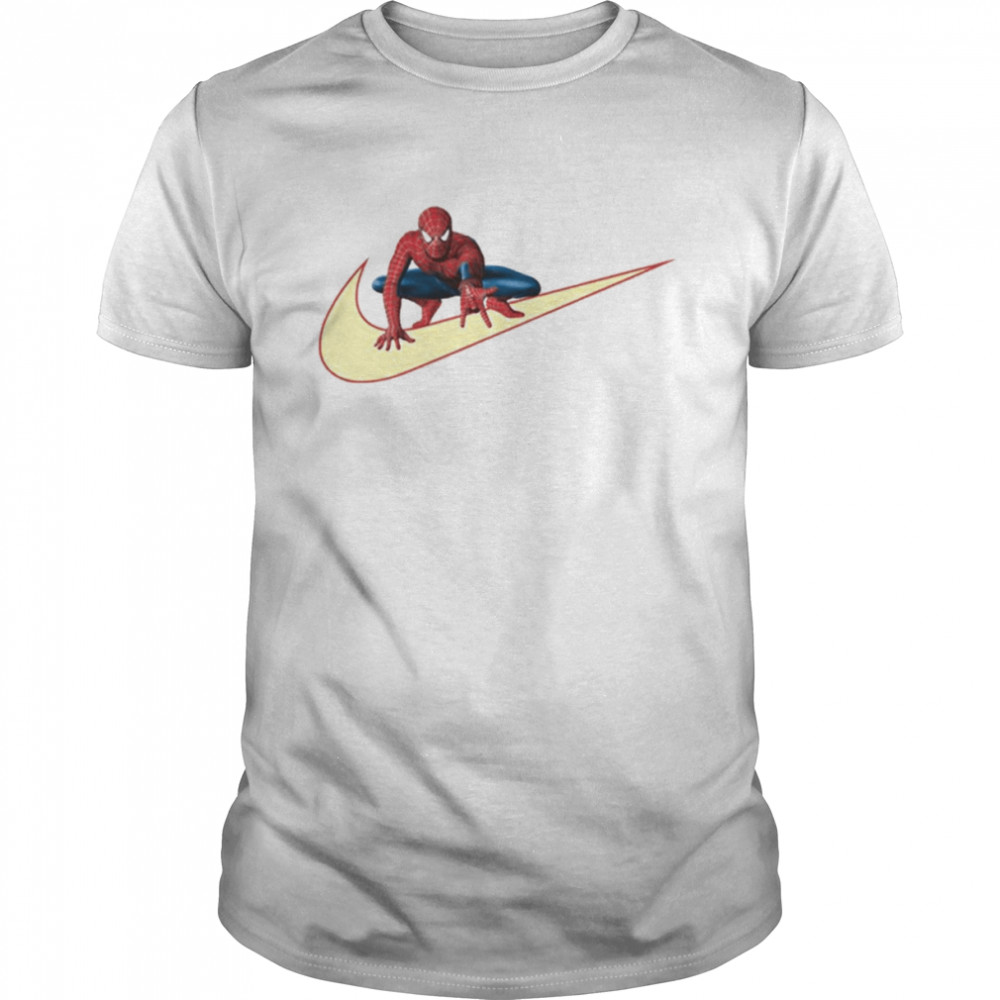 Vintage Inspired Spider-man Nike shirt Classic Men's T-shirt