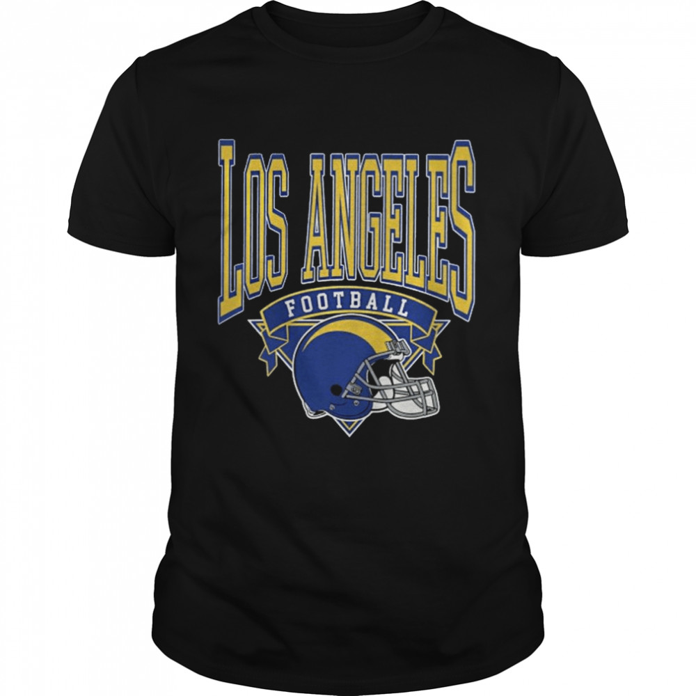 Rams Vintage Style Los Angeles Football T Shirt