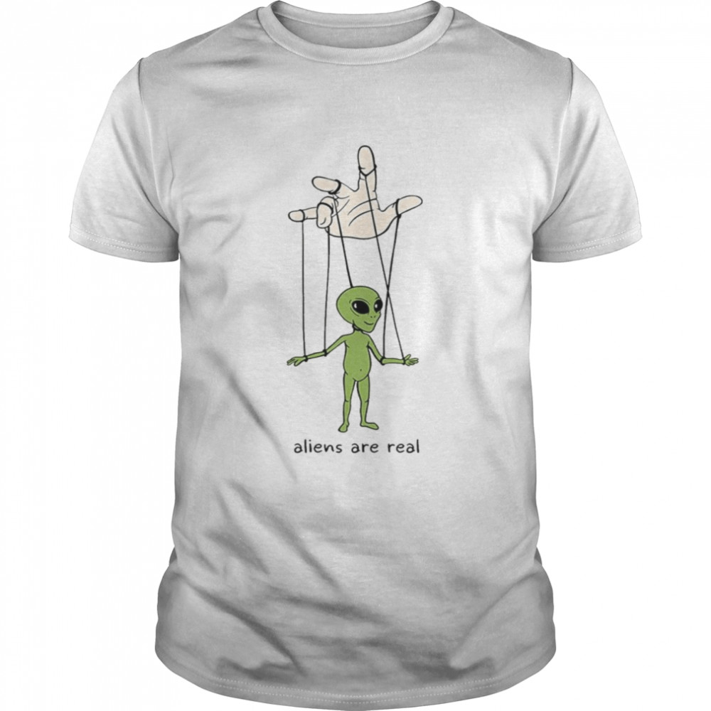 Aliens Are Real Puppet Macrodosing shirt Classic Men's T-shirt