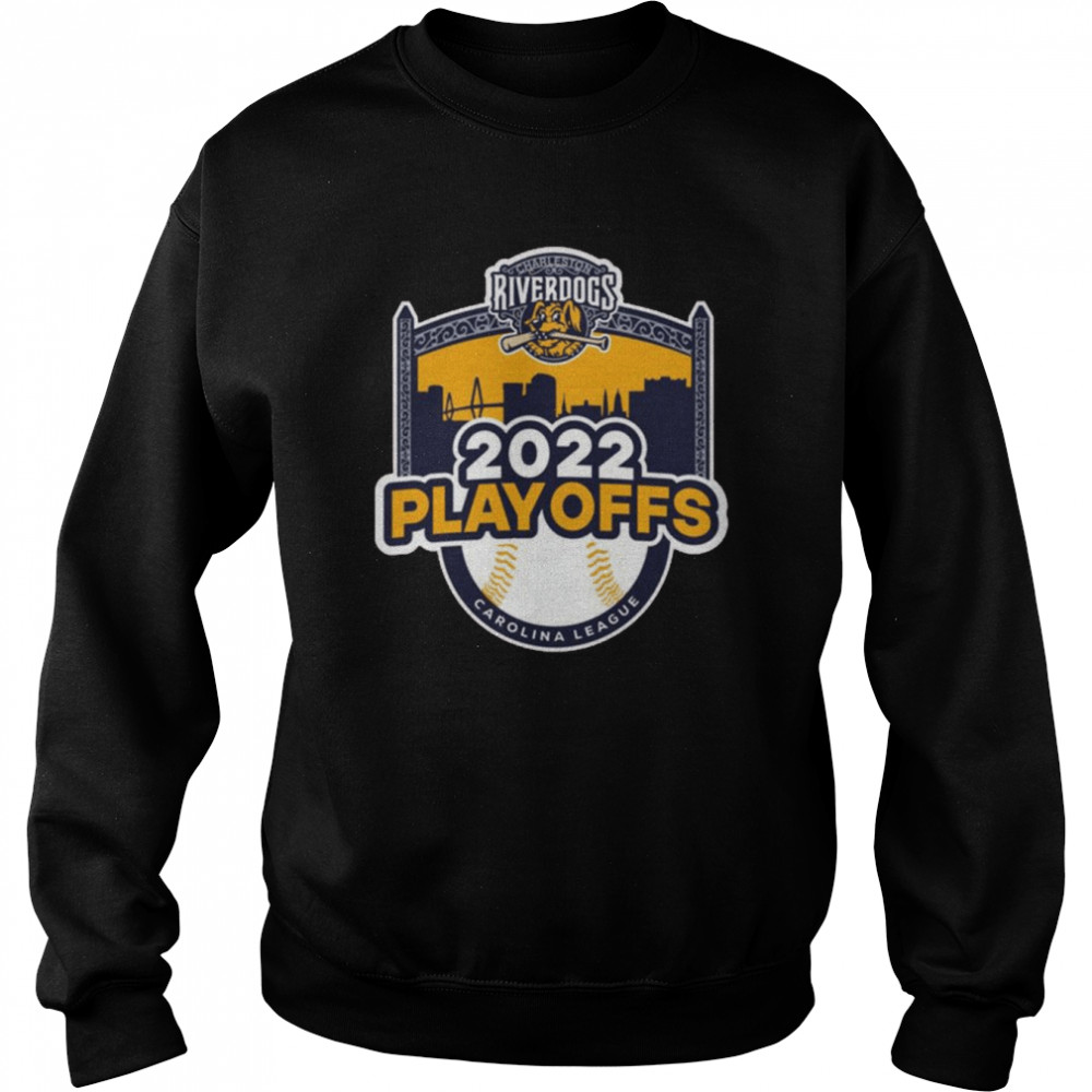 Charleston Riverdogs MLB 2022 Playoff Carolina League shirt Unisex Sweatshirt