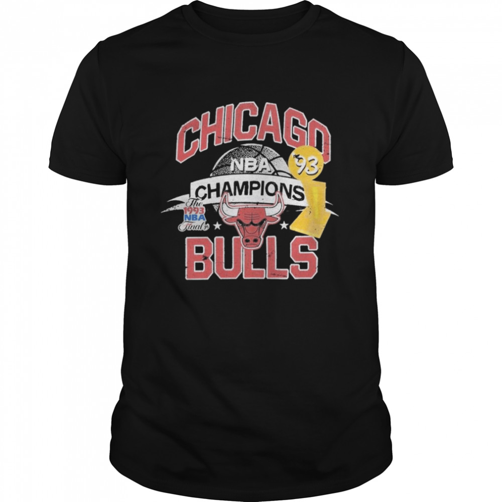 Chicago Bulls Mitchell & Ness NBA Champs History T- Classic Men's T-shirt