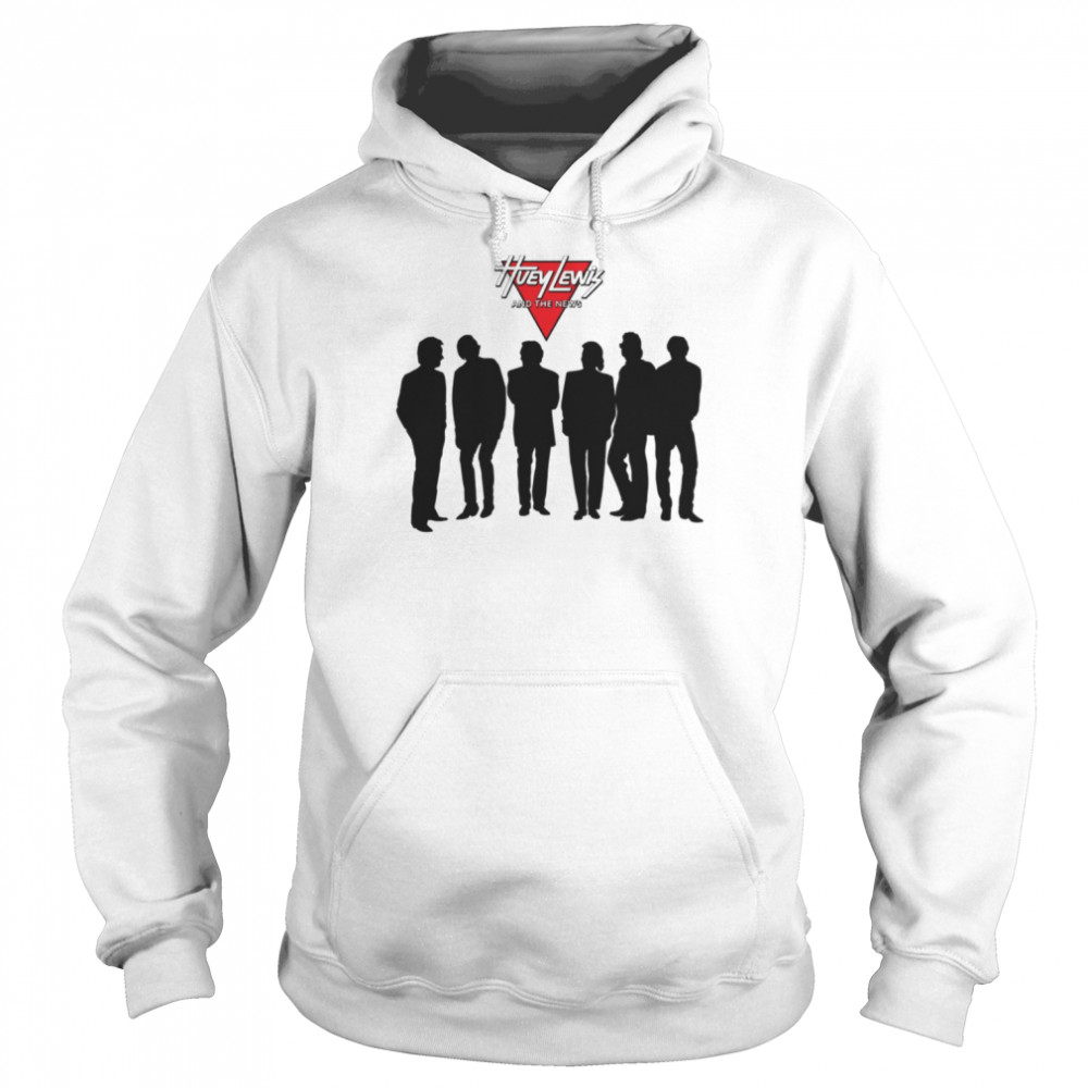 The Band Huey Lewis And The News Graphic Design shirt Unisex Hoodie