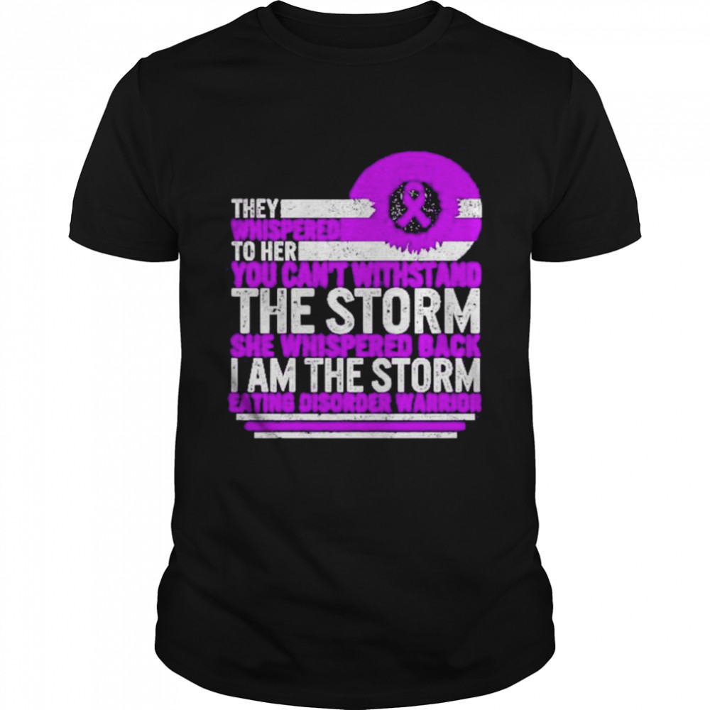 They whispered to her you can’t withstand the storm shirt Classic Men's T-shirt