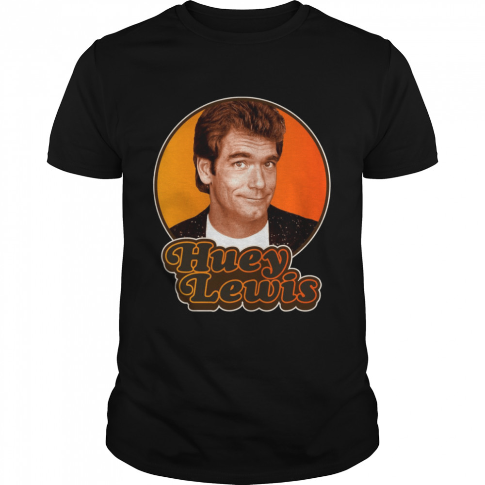 Vintage Huey Lewis And The News Tribute shirt Classic Men's T-shirt