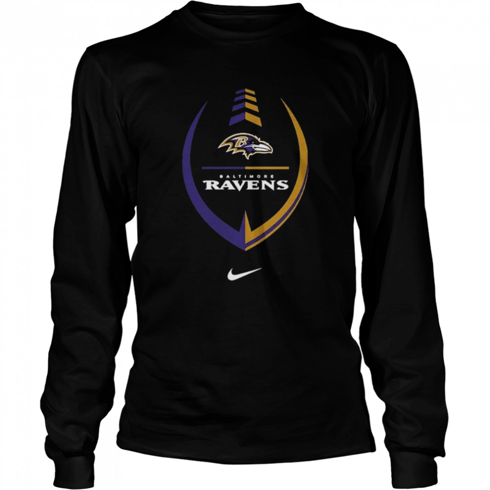 Baltimore Ravens Nike Toddler Football Wordmark T- Long Sleeved T-shirt