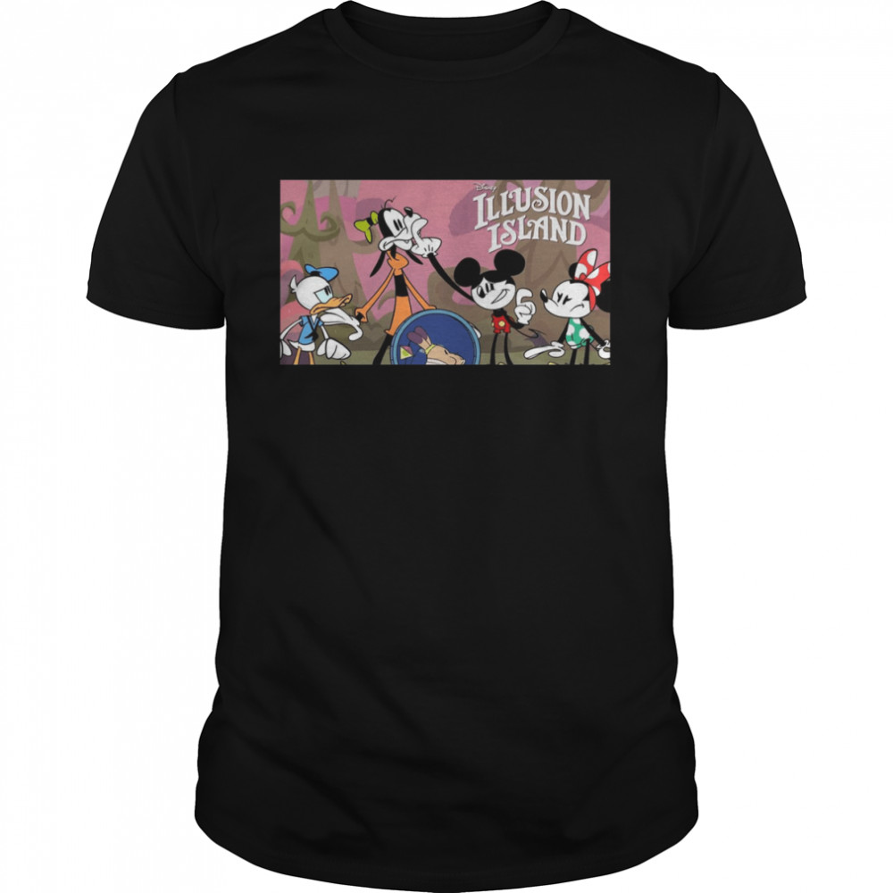 Game For Kids Mickey And Friends Disney Illusion Island T-Shirt