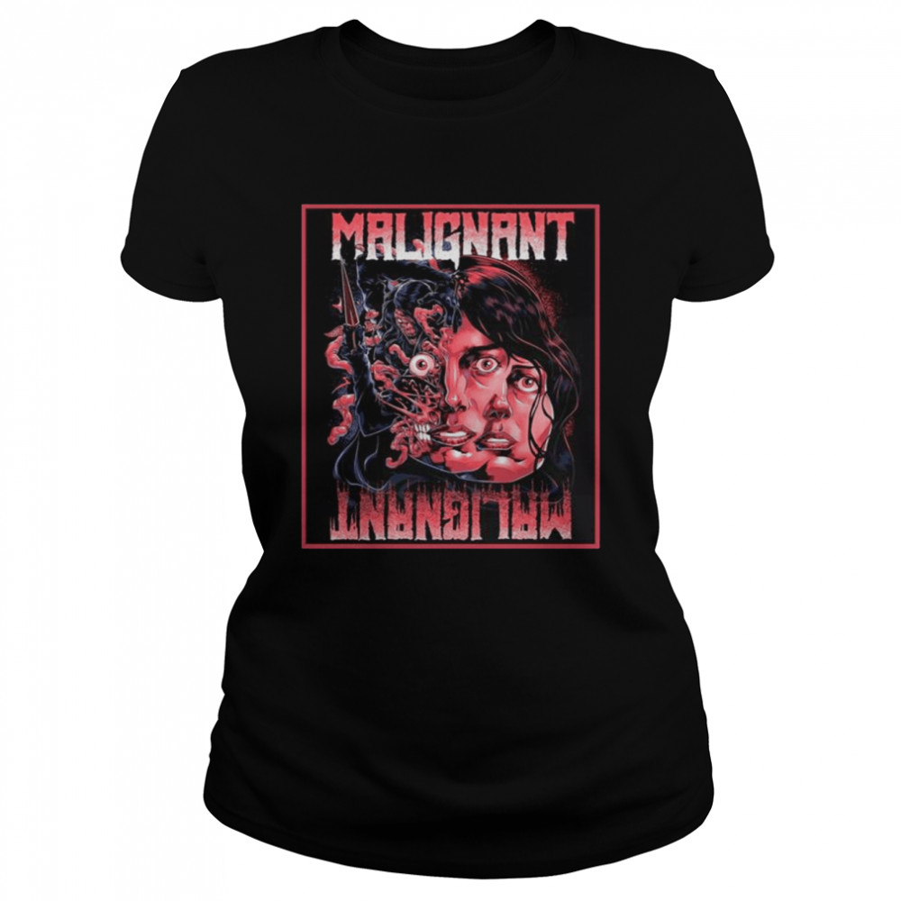 Malignant Fan Art Gidfts Halloween Graphic shirt Classic Women's T-shirt