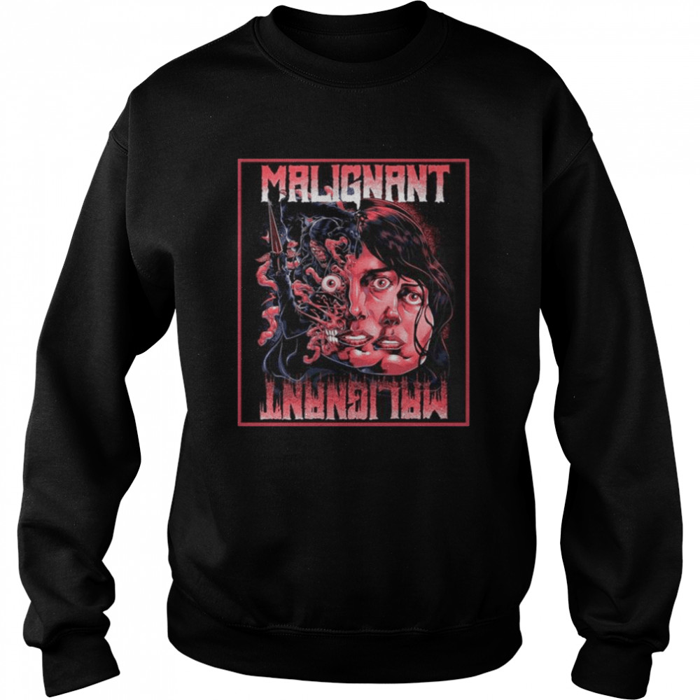 Malignant Fan Art Gidfts Halloween Graphic shirt Unisex Sweatshirt