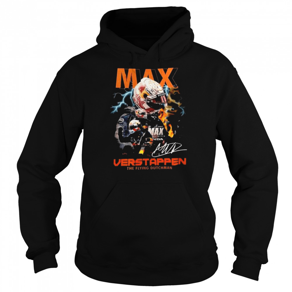 Max verstappen 2022 world champions max verstappen f1 racing shirt Unisex Hoodie