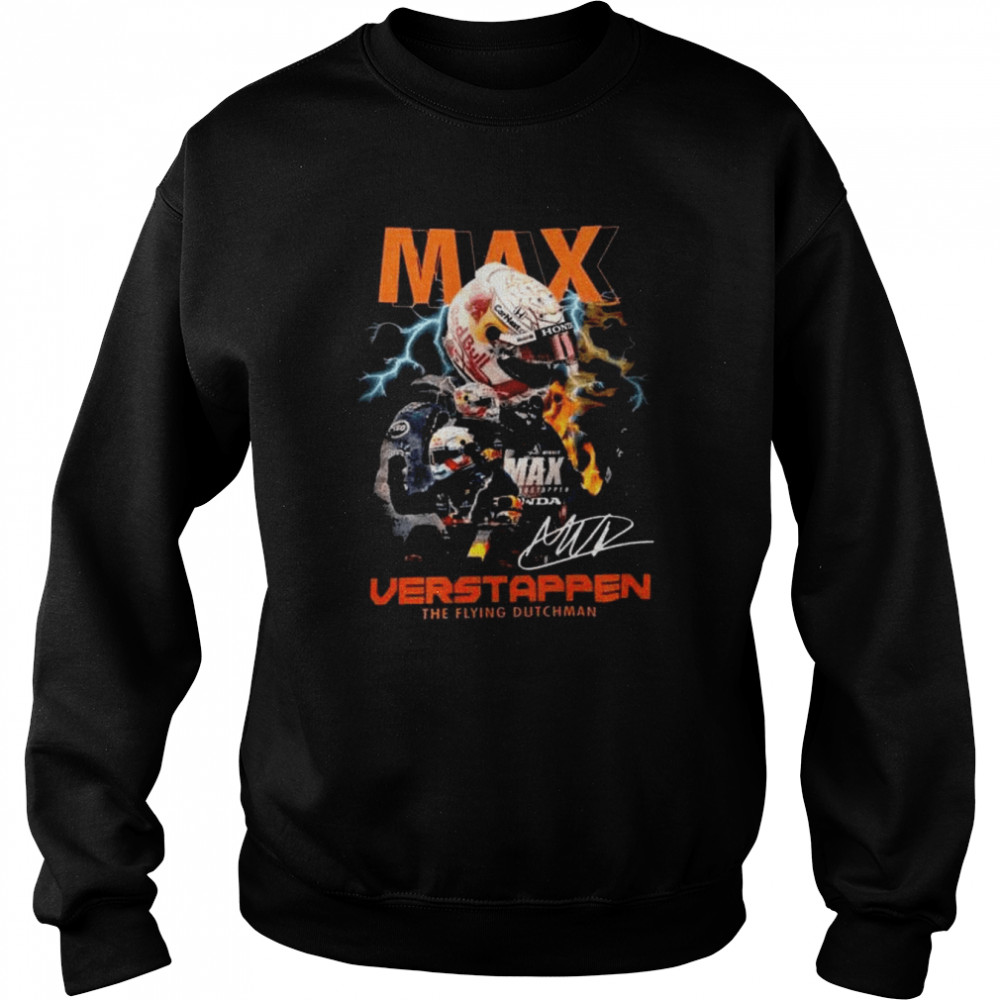 Max verstappen 2022 world champions max verstappen f1 racing shirt Unisex Sweatshirt
