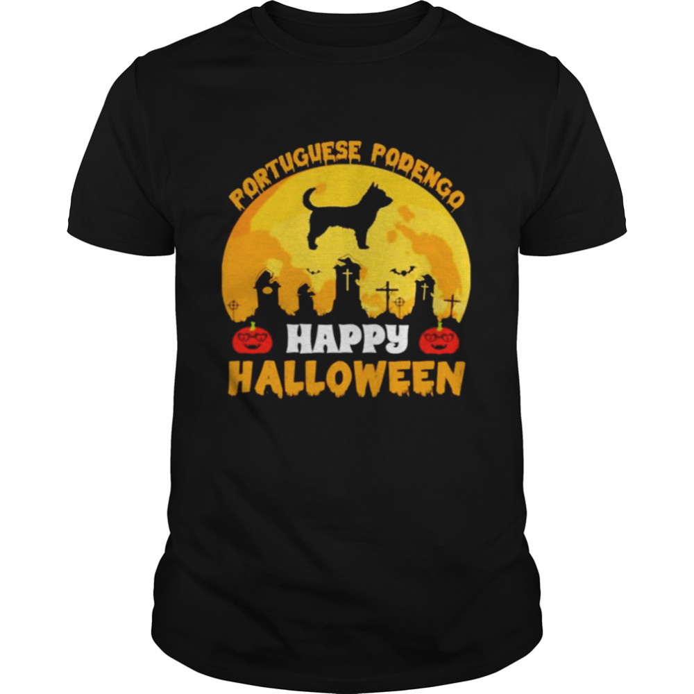 Portuguese podengo happy Halloween shirt