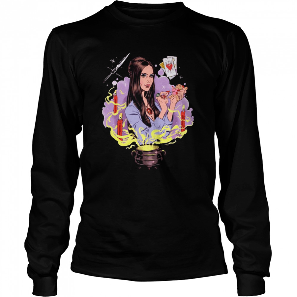 The Love Witch Halloween Graphic shirt Long Sleeved T-shirt