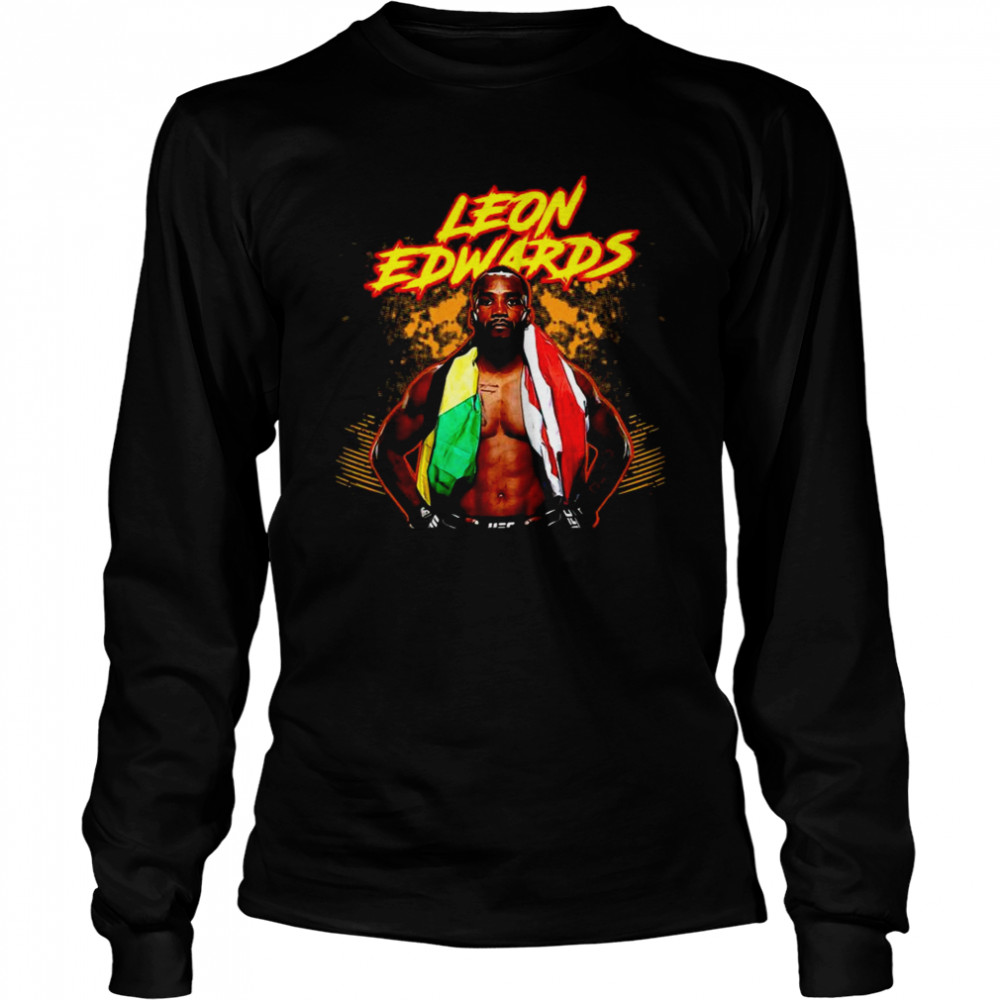 The Portrait Of Leon Edwards Champion shirt Long Sleeved T-shirt