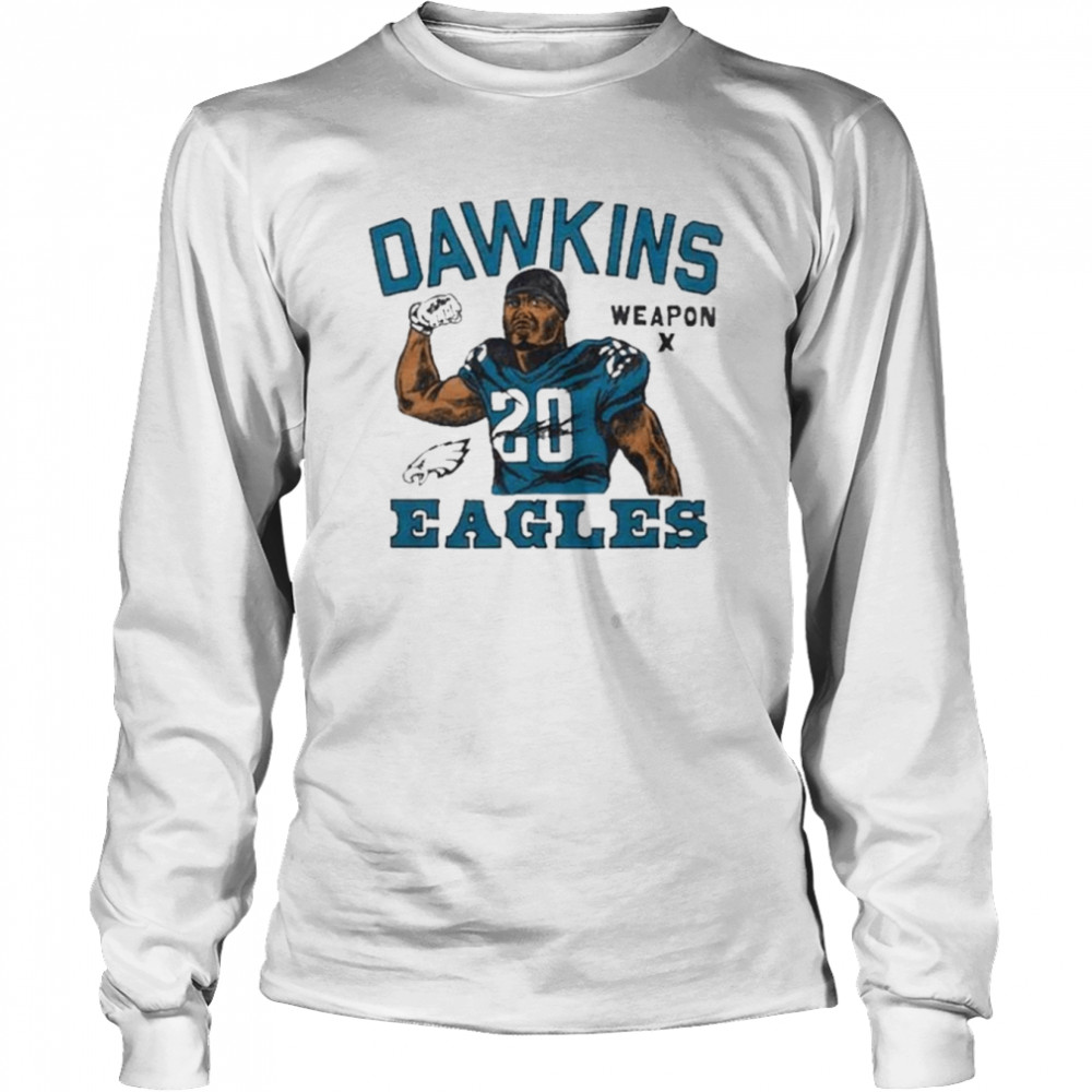 Brian Dawkins Weapon X eagles shirt Long Sleeved T-shirt
