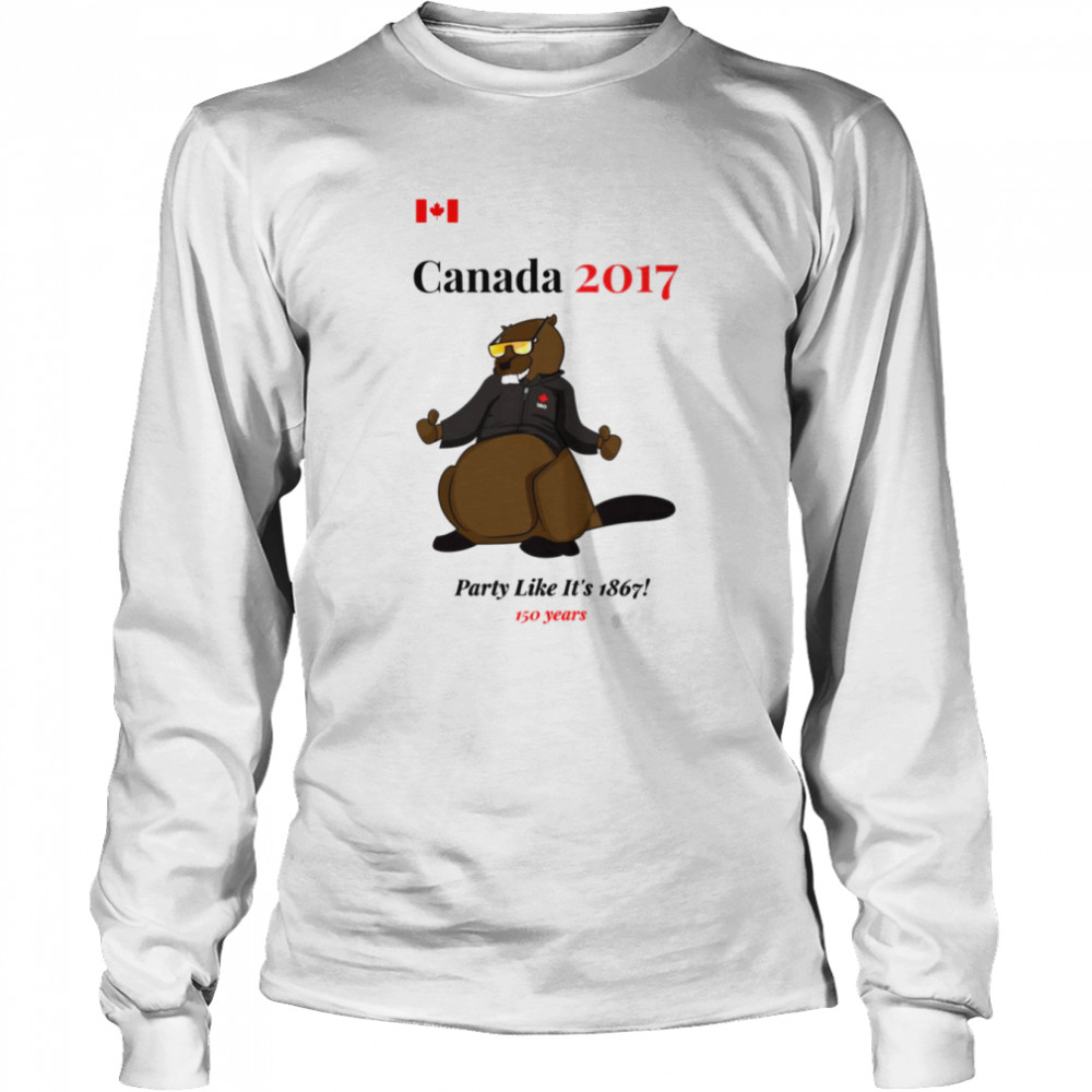 Canada 2017 Party Like It’s 1867 shirt Long Sleeved T-shirt