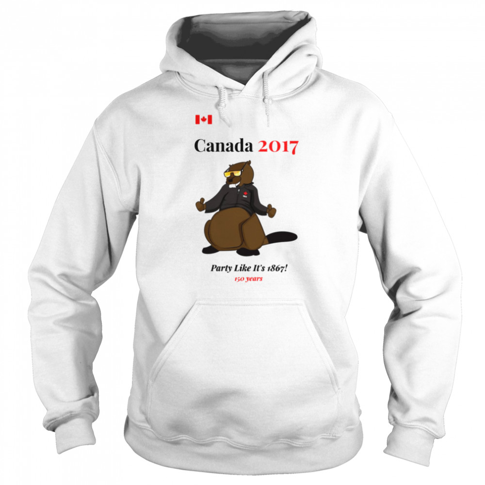 Canada 2017 Party Like It’s 1867 shirt Unisex Hoodie
