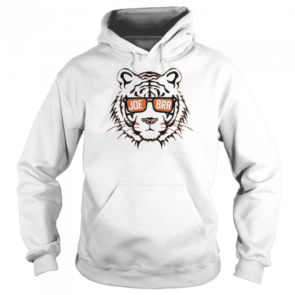 SLMPickins Vintage Style Unisex White Stripes Bengals Sweatshirt, Cincinnati Bengals Sweatshirt, Joe Brr Sweatshirt