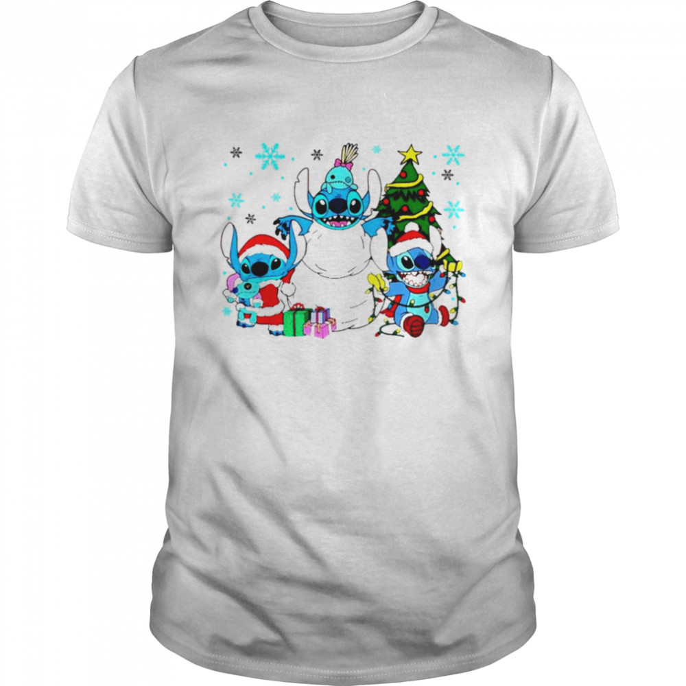 Disney Stitch Christmas shirt Classic Men's T-shirt
