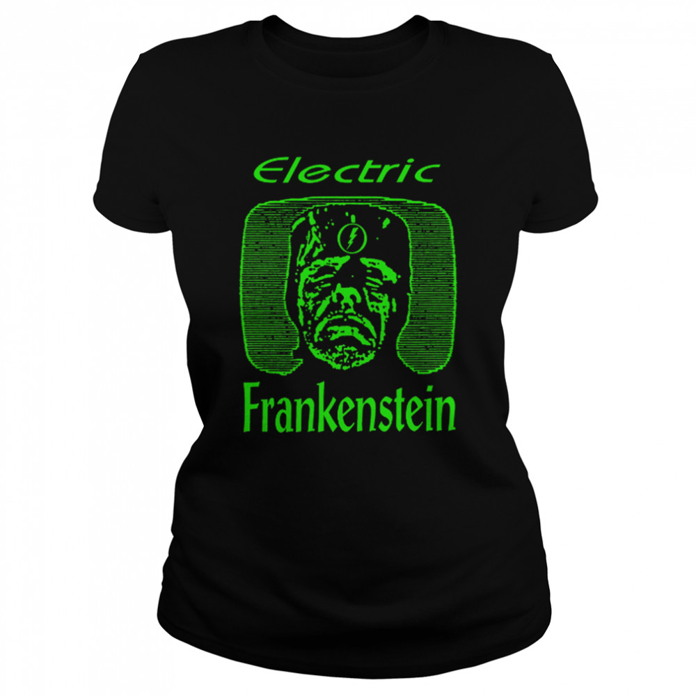 Electric Frankenstein Halloween shirt Classic Women's T-shirt