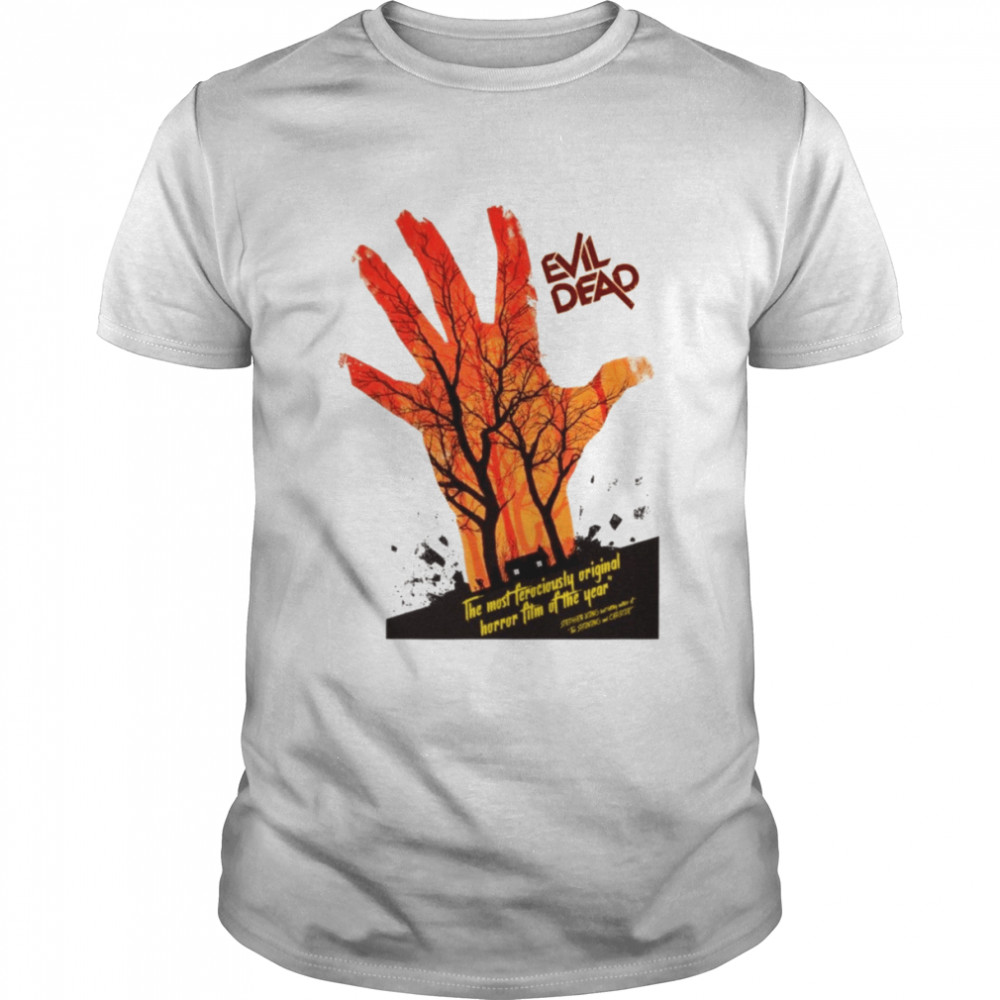 Evil Dead Horror Hand Halloween shirt Classic Men's T-shirt