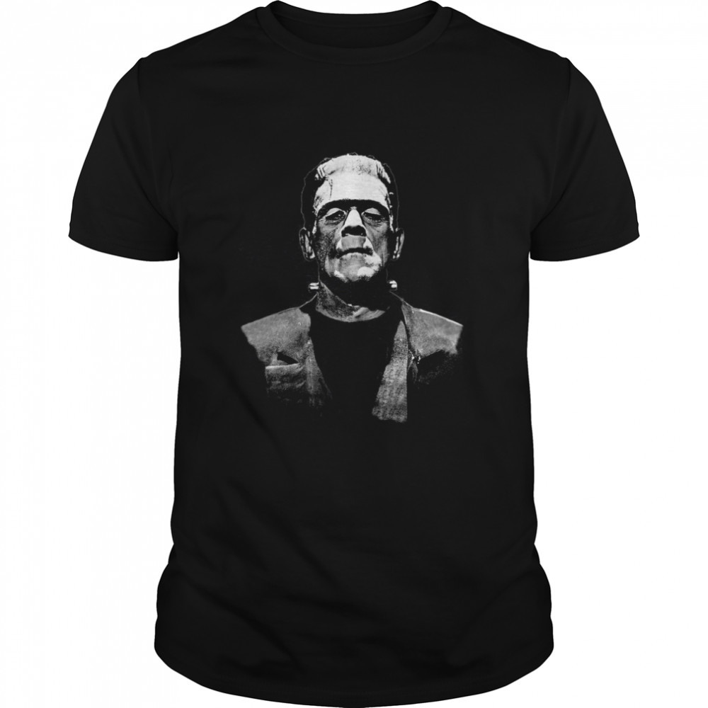 Frankenstein’s Monster Face Halloween shirt Classic Men's T-shirt