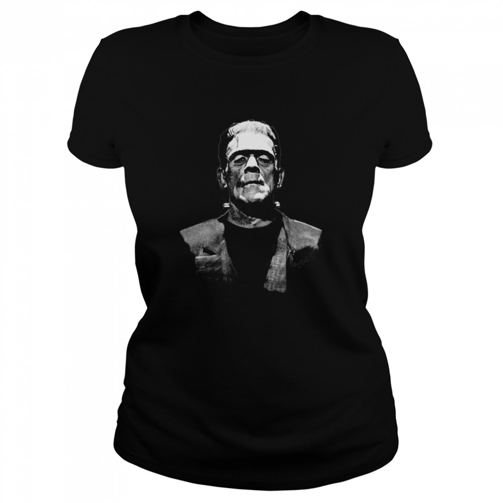 Frankenstein’s Monster Face Halloween shirt Classic Women's T-shirt