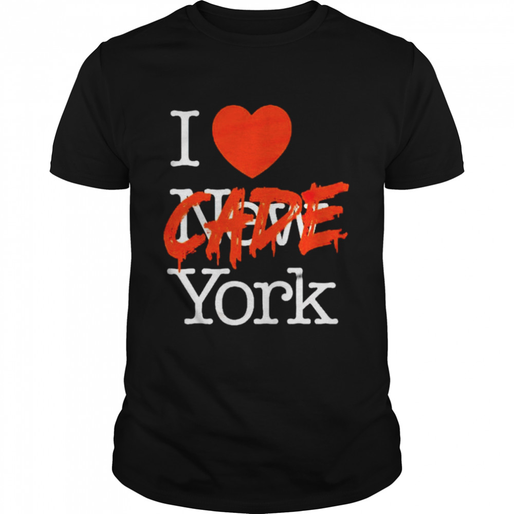 i love Cade York shirt Classic Men's T-shirt