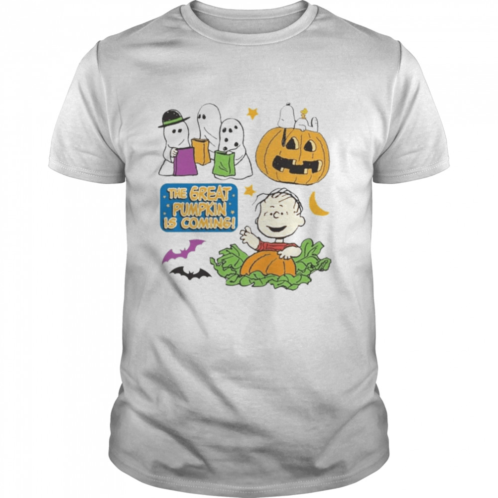 It’s The Great Pumpkin Charlie Brown Halloween  Classic Men's T-shirt