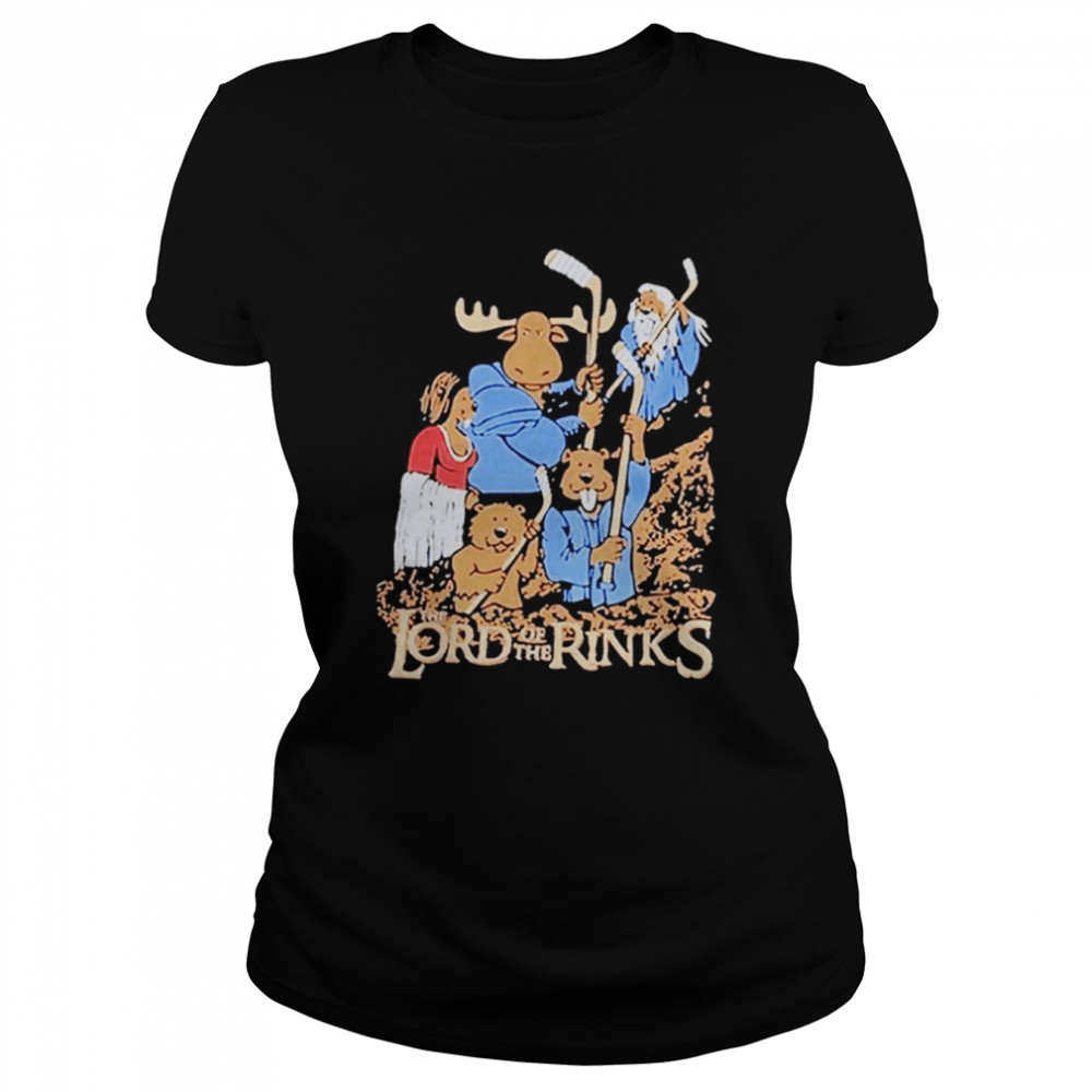 Lord Of The Rinks Hockey Parody Minnesota Gophers shirt Classic Women's T-shirt